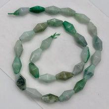 Load image into Gallery viewer, Beautiful Lantern Cut AAA Jadeite 14x7mm Bead Strand (28 Beads) 101343