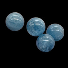 Load image into Gallery viewer, Aquamarine AAA Round Bead Parcel | 8mm | Blue | 4 Beads |