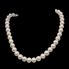 Load image into Gallery viewer, Bridal Perfect Pearl Strand Perfect Round Pearls | 10 - 9mm | White | 45 Pearls|
