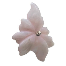 Load image into Gallery viewer, Peruvian Opal 49cts Flower | 62x38x4mm | Pink | 1 Pendant Bead |