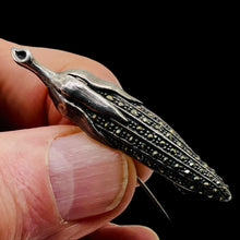 Load image into Gallery viewer, Ear of Corn Marcasite Sterling Silver Pin | 2" Long | Silver | 1 Sweater Pin