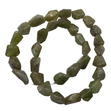 Load image into Gallery viewer, Misty Apple Green Apatite Nugget Bead Strand 109532
