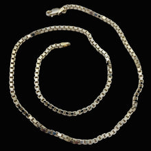 Load image into Gallery viewer, Italian! Silver 2mm Box Chain 16" Necklace (11.5G) 10033C