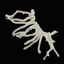 Load image into Gallery viewer, Coral Branch Beads | 50x3 to 41x3mm | White | 12 Beads |