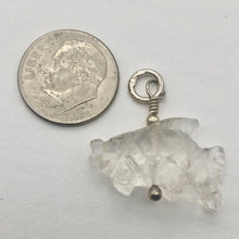 Load image into Gallery viewer, Swimmin'! Quartz Fish Koi Silver Pendant 509265QZS