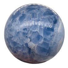 Load image into Gallery viewer, Celestite Sphere 1960g (69oz) | 113mm ( 4.4") | Blue White | 1 Display Specimen|