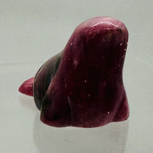 Load image into Gallery viewer, Steller Seal Lion Rhodonite Carved Statue | 42x30x25mm | Pink, Black