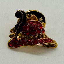 Load image into Gallery viewer, Society Designer Hat Brooch | 18x14x4mm | Sparkling | 1 Brooch |