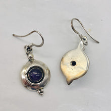 Load image into Gallery viewer, Amethyst Sterling Silver Drop/Dangle Earrings | 1" Long | Purple | 1 Pair |