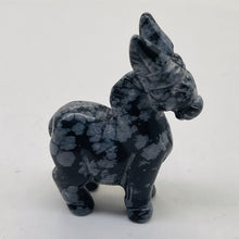Load image into Gallery viewer, Hand-Carved Standing Donkey Burro | 1 Figurine | | 42x21x19mm | Black White