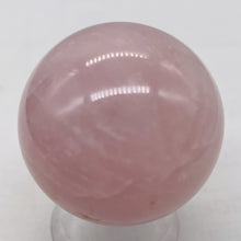 Load image into Gallery viewer, Rose Quartz Sphere | 89g ( 3.1 oz) | 41mm (1.6") | Pink | 1 Display Specimen |
