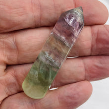 Load image into Gallery viewer, Stimulating! Multi-Hued Fluorite 29g Massage Crystal | 60x14mm |