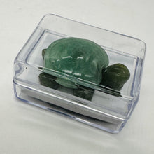 Load image into Gallery viewer, Aventurine Stone Turtle Pendant Necklace | 3/4' Long | Green| 1 Necklace |