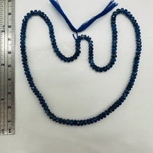 Load image into Gallery viewer, Blue Kyanite AA Gem Quality Briolette Beads 4x3mm 63ct Strand 145 Beads