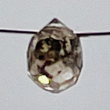 Load image into Gallery viewer, 0.21cts Natural Champagne Diamond Briolette Bead 6569XH