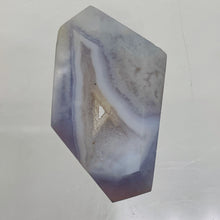 Load image into Gallery viewer, Druzy Blue Chalcedony Designer Pendant | 35x20x7mm | Blue | 1 Bead