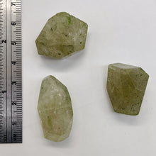 Load image into Gallery viewer, Rutilated Quartz Incredible Centerpiece Beads | 32x13mm to 27x18mm | 3 Beads |