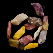 Load image into Gallery viewer, Fab Mookaite Wavy 30x15mm Marquis Bead Strand 106720