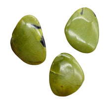 Load image into Gallery viewer, Turquoise Faustite | 32x24 to 30x25mm | Chartreuse, Black | 3 Beads