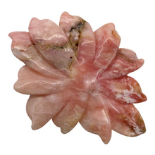 Load image into Gallery viewer, Peruvian Opal 131ct Carved Flower Pendant Bead| 97x60x5mm| Pink| 1 Pendant Bead|