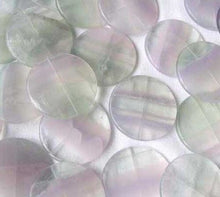 Load image into Gallery viewer, Springtime Pastel Fluorite Pendant Bead | 50x9mm | 2 Beads |