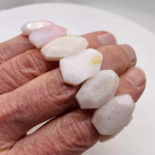 Load image into Gallery viewer, Pink Peruvian Opal Non Stretch 6" Bracelet | 200cts | 25x17x5 - 20x14x5mm |