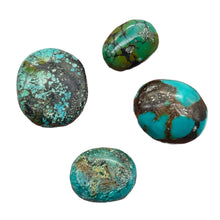 Load image into Gallery viewer, Turquoise Natural Nugget Beads | 21x19x9 to 17x12x8 | Blue | 4 Beads |