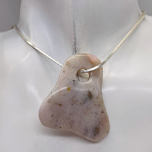 Load image into Gallery viewer, Designer Pink Peruvian Opal Pendant Bead | 55cta | 43x40x6mm |