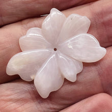 Load image into Gallery viewer, Peruvian Opal 15cts Flower | 33x26x4mm | Pink | 1 Pendant Bead