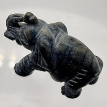 Load image into Gallery viewer, Hand-Carved Elephant Statue | 1 Figurine | | 1 1/4" Tall | Grey