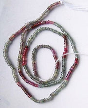 Load image into Gallery viewer, Natural Sapphire 2x1mm Roundel Bead Strand 105252