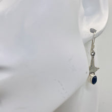 Load image into Gallery viewer, Royal Natural Amethyst Sterling Silver Drop Earrings | 1 1/4" Long |