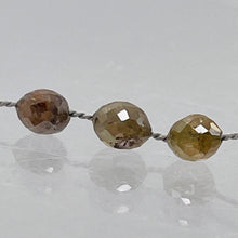 Load image into Gallery viewer, 3 Natural Red Platinum 1.80cts Diamond Beads 9314BB
