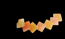 Load image into Gallery viewer, 7 Unique Lab Autumn Jade Square Lentil Beads 010599P