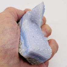 Load image into Gallery viewer, Chalcedony 219g Natural | 4 1/4x2 1/2x1 1/4" | Blue White Gray | 1 Specimen