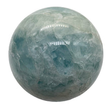 Load image into Gallery viewer, Aquamarine Sphere 213g (7.5oz) | 51mm (2.1") | Aqua White | 1 Display Specimen |