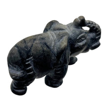Load image into Gallery viewer, Hand-Carved Elephant Statue | 1 Figurine | | 1 1/4" Tall | Grey