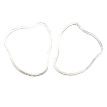 Load image into Gallery viewer, Designer 2 Brushed Silver Loop Component Pieces 10281