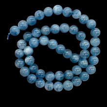 Load image into Gallery viewer, Aquamarine AAA 8mm Round Bead Strand | 16" Long | Blue | 50 Beads |