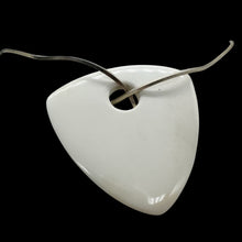 Load image into Gallery viewer, Designer Natural White Agate Pendant Bead 8699