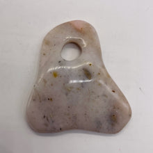 Load image into Gallery viewer, Designer Pink Peruvian Opal Pendant Bead | 55cta | 43x40x6mm |