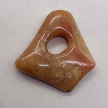 Load image into Gallery viewer, Designer Pink Peruvian Opal Pendant Bead | 30cts | 29X27X5mm | 1 Bead |