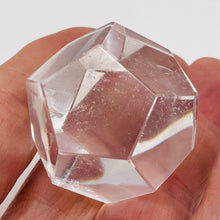 Load image into Gallery viewer, Quartz Rock Crystal 82g Dodecahedron | 36mm | Clear | 1 Figurine |