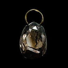 Load image into Gallery viewer, 1 Champagne Diamond 0.82cts Briolette 18K Pendant 10359C