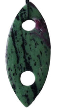 Load image into Gallery viewer, Wow Ruby Zoisite Marquis Centerpiece77x32mm Pendant Bead 8701K
