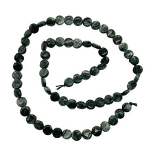 Load image into Gallery viewer, Siberia Russian Seraphinite 6x3mm Coin Bead Strand 110499