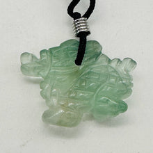 Load image into Gallery viewer, Fluorite Stone Winged Dragon Pendant | 1' Long | Green | 1 Pendant |
