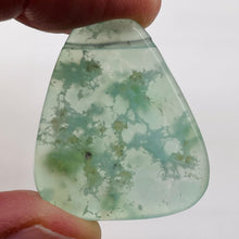 Load image into Gallery viewer, Rare Natural Chrysoprase Pendant Bead | Green | 34cts | 32x28x4mm |