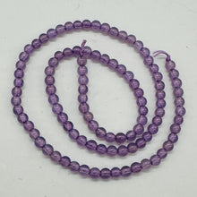 Load image into Gallery viewer, Chalcedony AAA Rare Bead Strand | 4mm | Purple | 100 Beads |