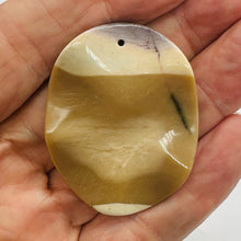 Load image into Gallery viewer, Desert Scene Mookaite 50x40.5mm Oval Pendant Bead 8146R